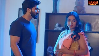 Indian big botheration hot milf stepmom palpate and seducing their way stepson all round satisfy their way and fucked their way big botheration complete Hindi Desi sex video